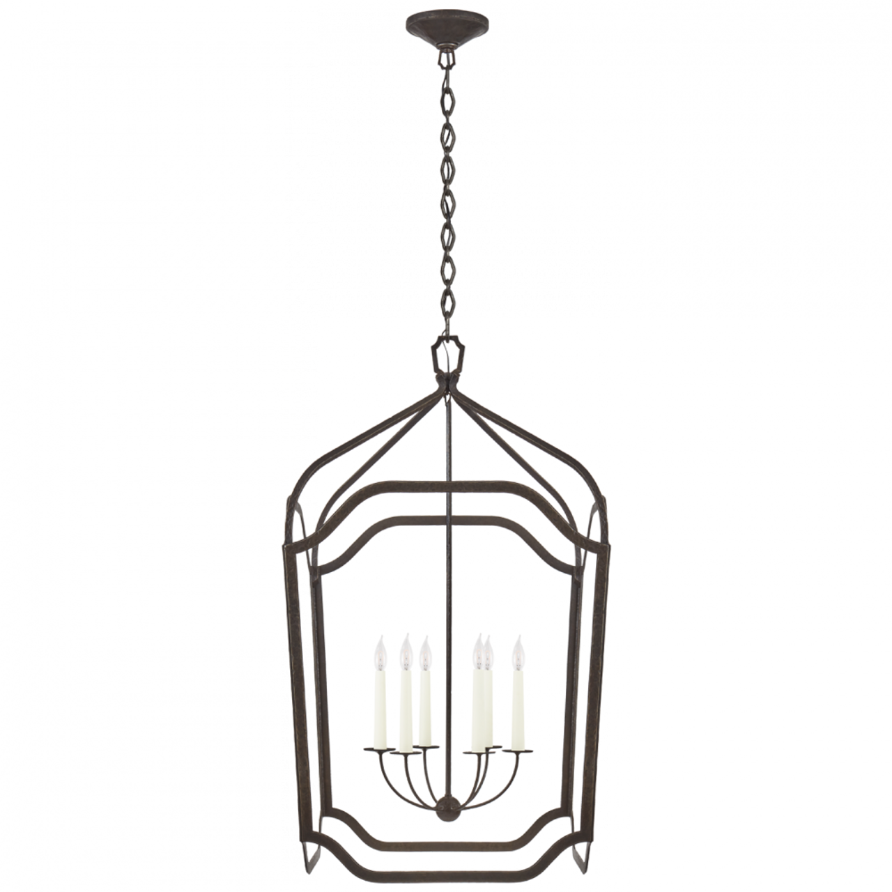 Ancaster Grande Blacksmith Lantern - Aged Iron