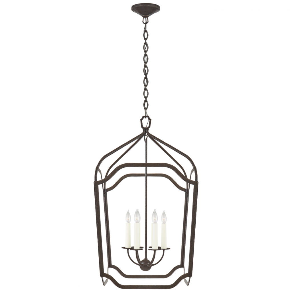 Ancaster Large Blacksmith Lantern - Aged Iron