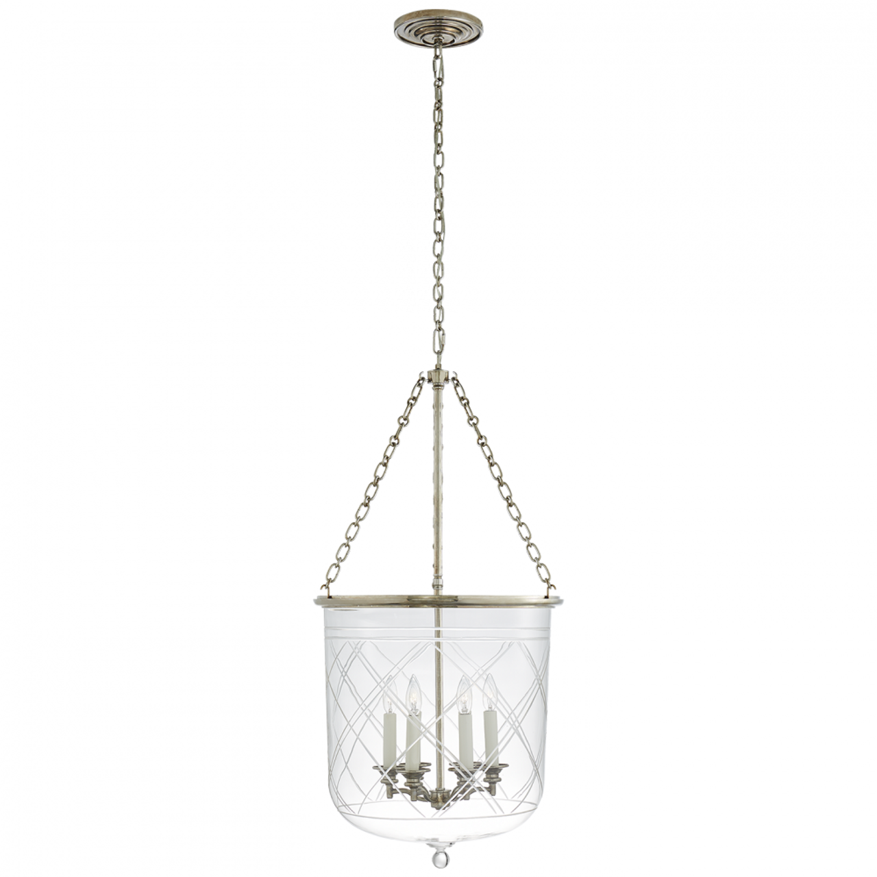 Chatham Large Lantern - Natural Brass