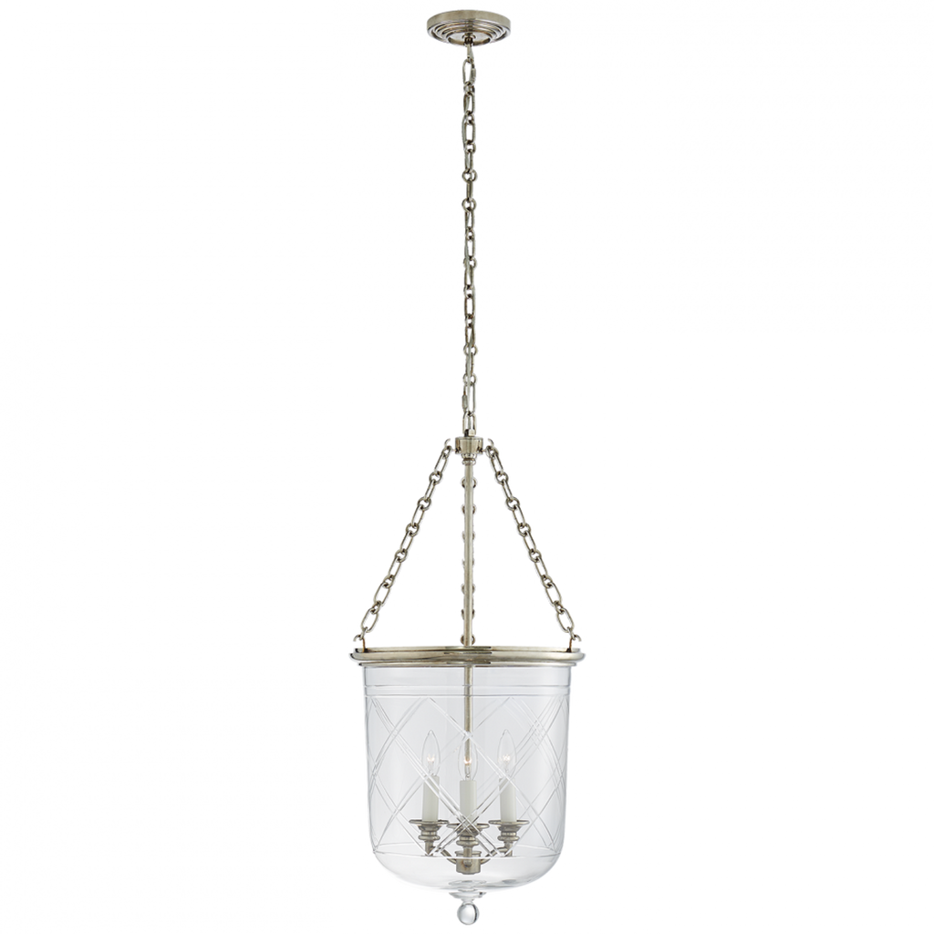 Chatham Large Lantern - Polished Nickel