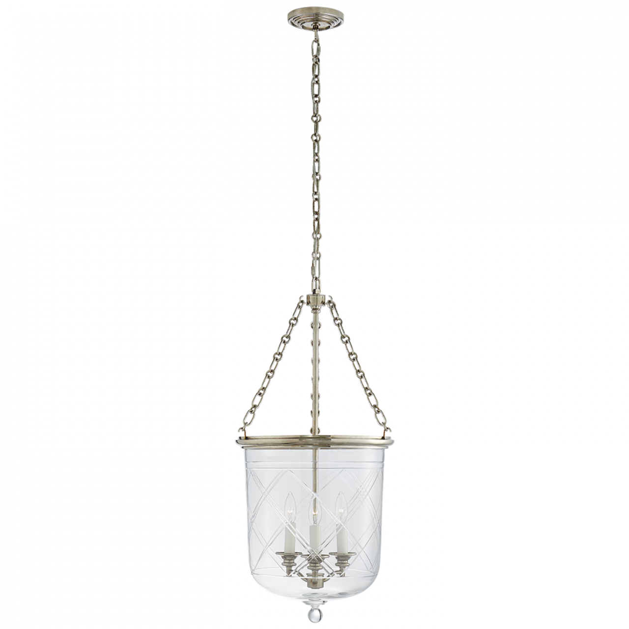 Hendricks Large Globe Pendant - Natural Brass