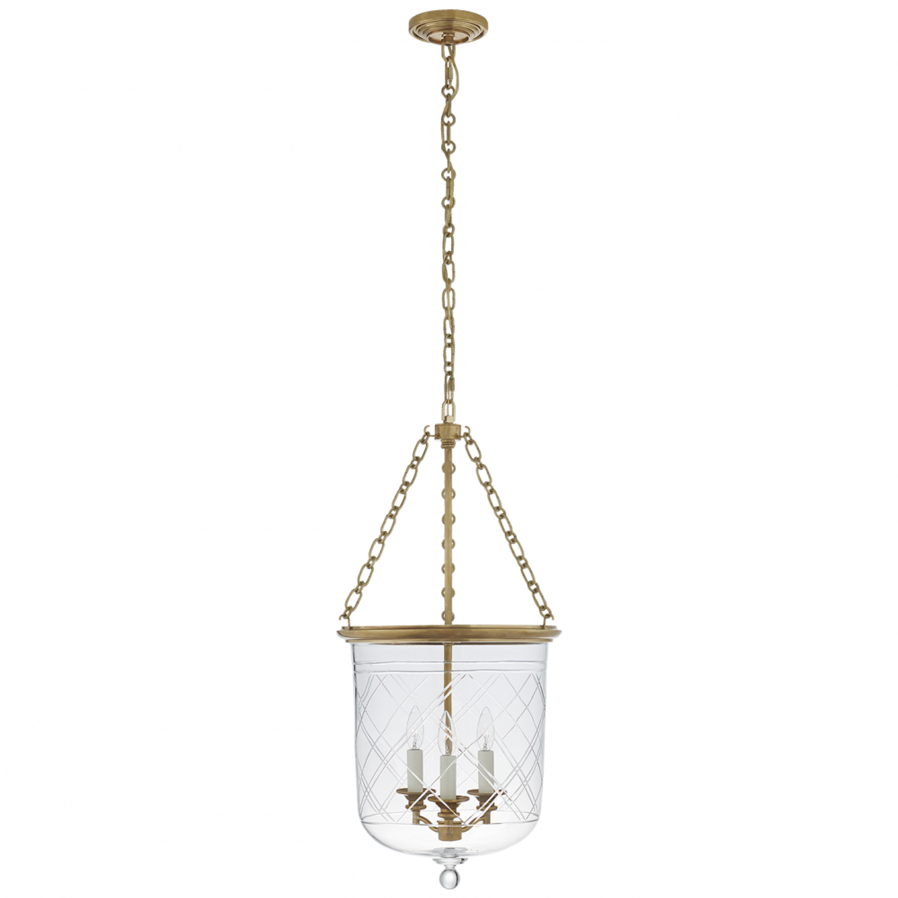 Upton Large Lantern - Bronze