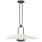 Cambridge Large Smoke Bell Lantern - Natural Brass