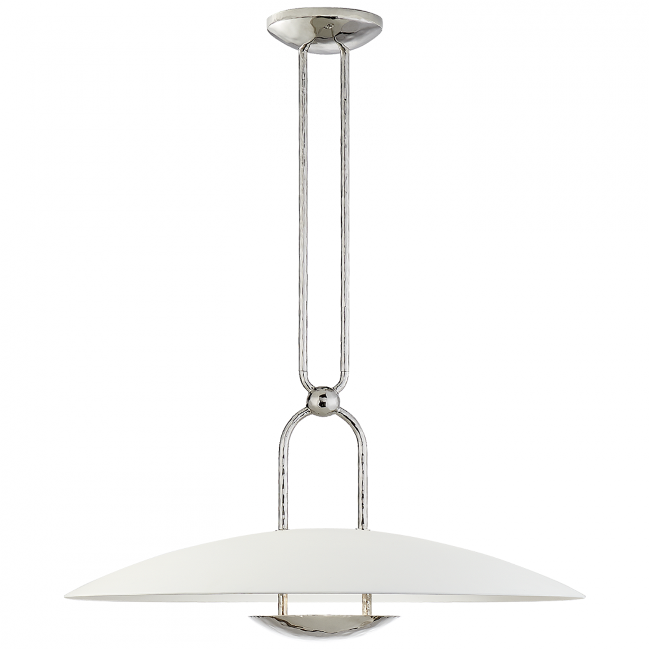 Windsor Large Hanging Shade - Polished Nickel