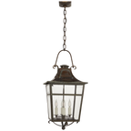 Carrington Small Lantern - Weathered Verdigris