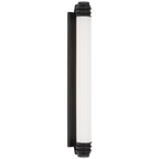 Northport 24" Linear Sconce - Bronze and Teak