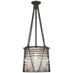 Modern Large Lantern - Polished Nickel