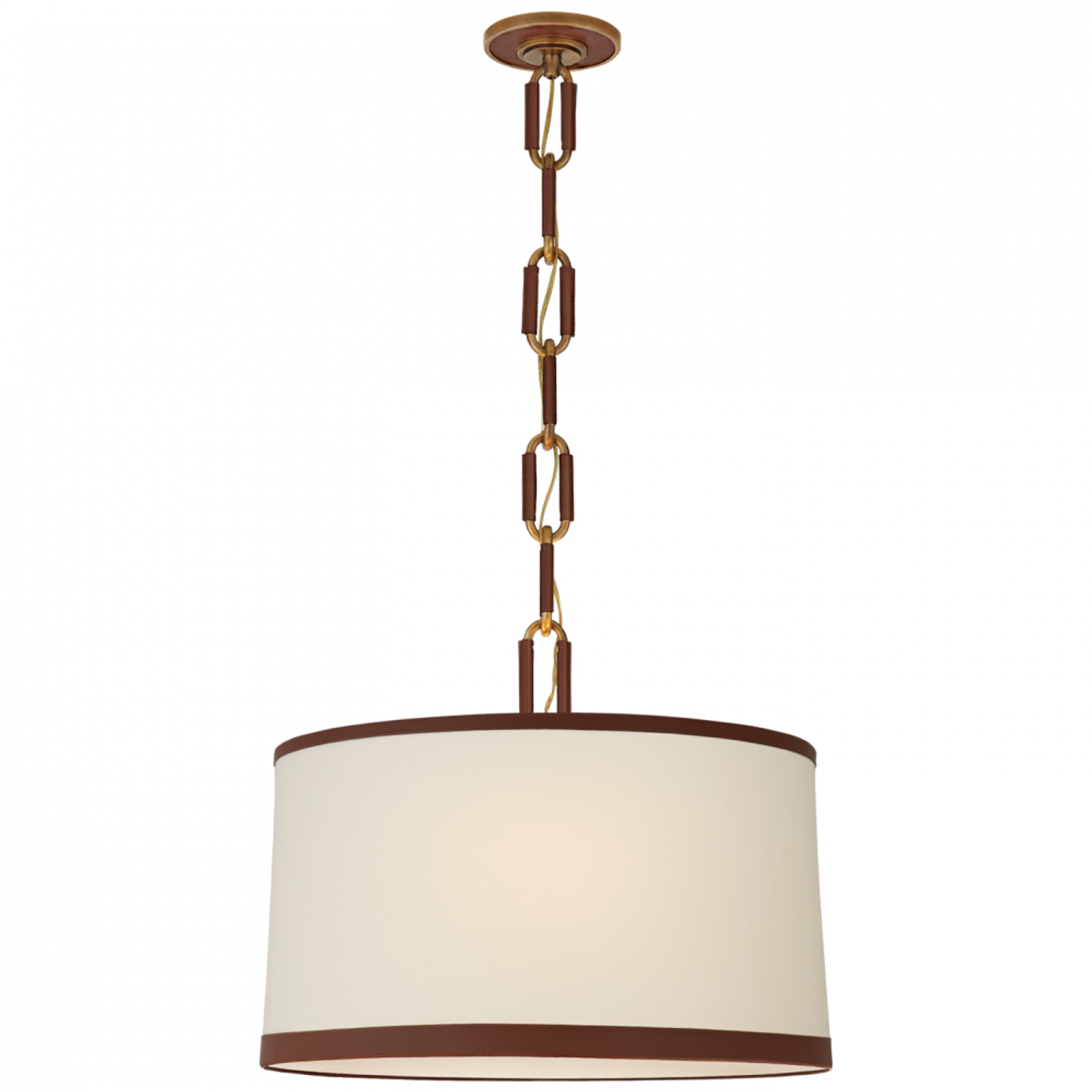 Perren 10" Pendant - Bronze and Glass Rods