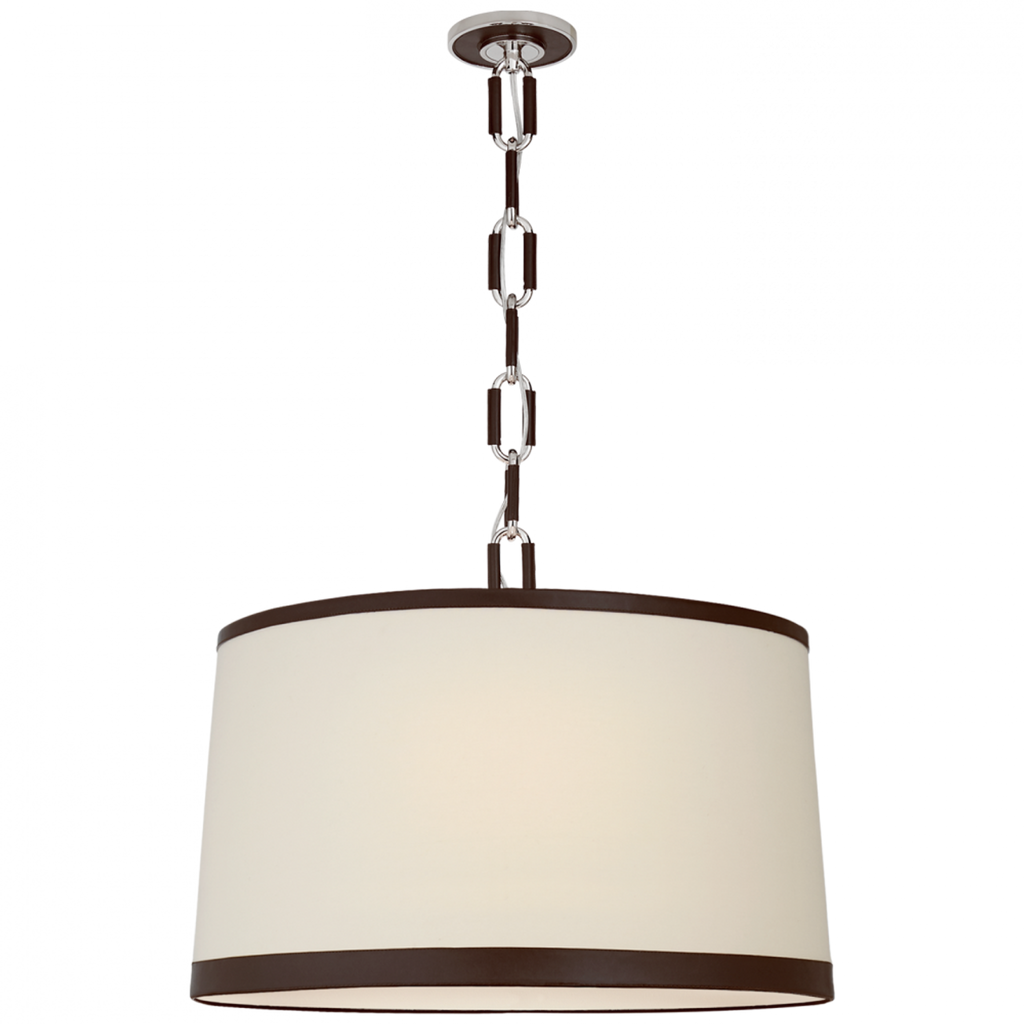 Allen Medium Linear Pendant - Natural Brass