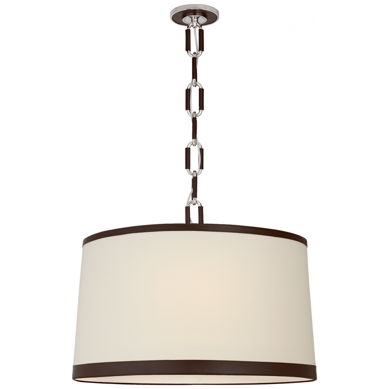 Allen Medium Linear Pendant - Natural Brass