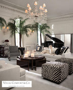 Daniela Two-Tier Chandelier - Crystal