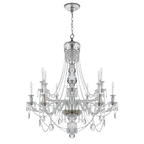 Daniela Two-Tier Chandelier - Crystal