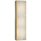 Ellis Medium Linear Sconce - Natural Brass