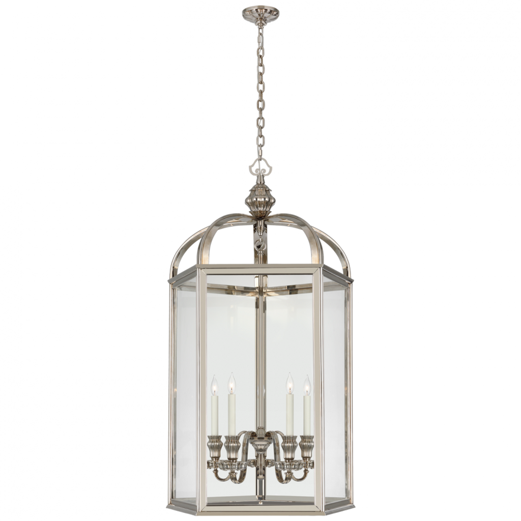Westbury Lantern - Polished Nickel