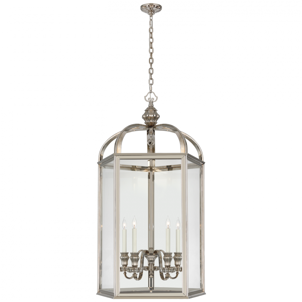 Westbury Lantern - Polished Nickel