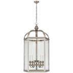 Westbury Lantern - Natural Brass