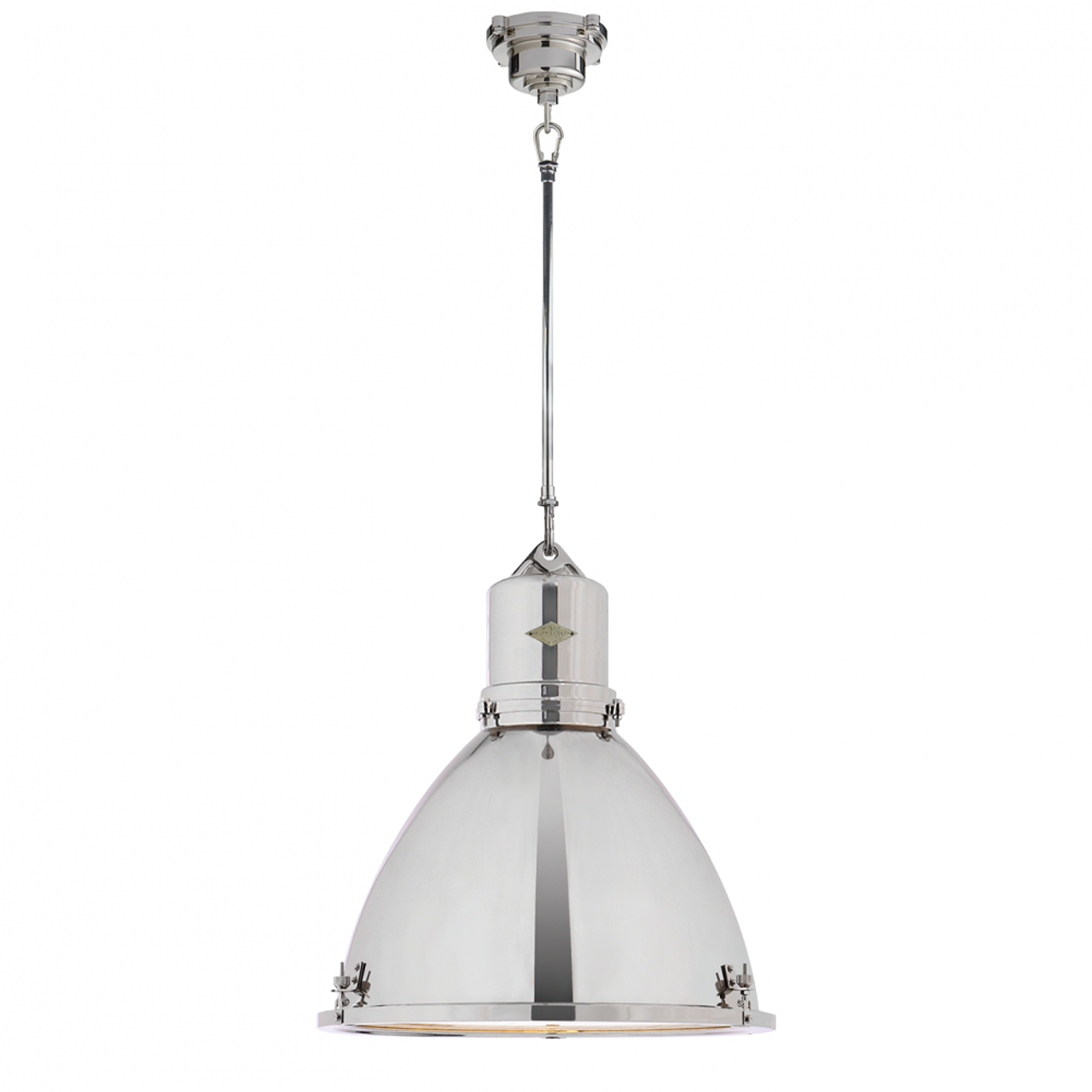 Broomfield Small Hanging Shade - Natural Brass