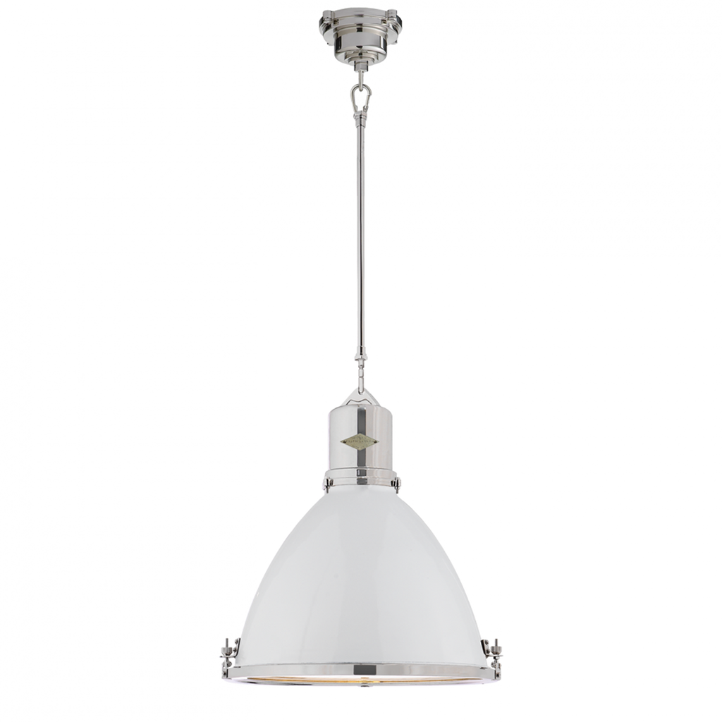 Entoure 17" Rotating Pendant, Visual Comfort & Co. Signature Collection RL LR 5850HAB 60VP266
