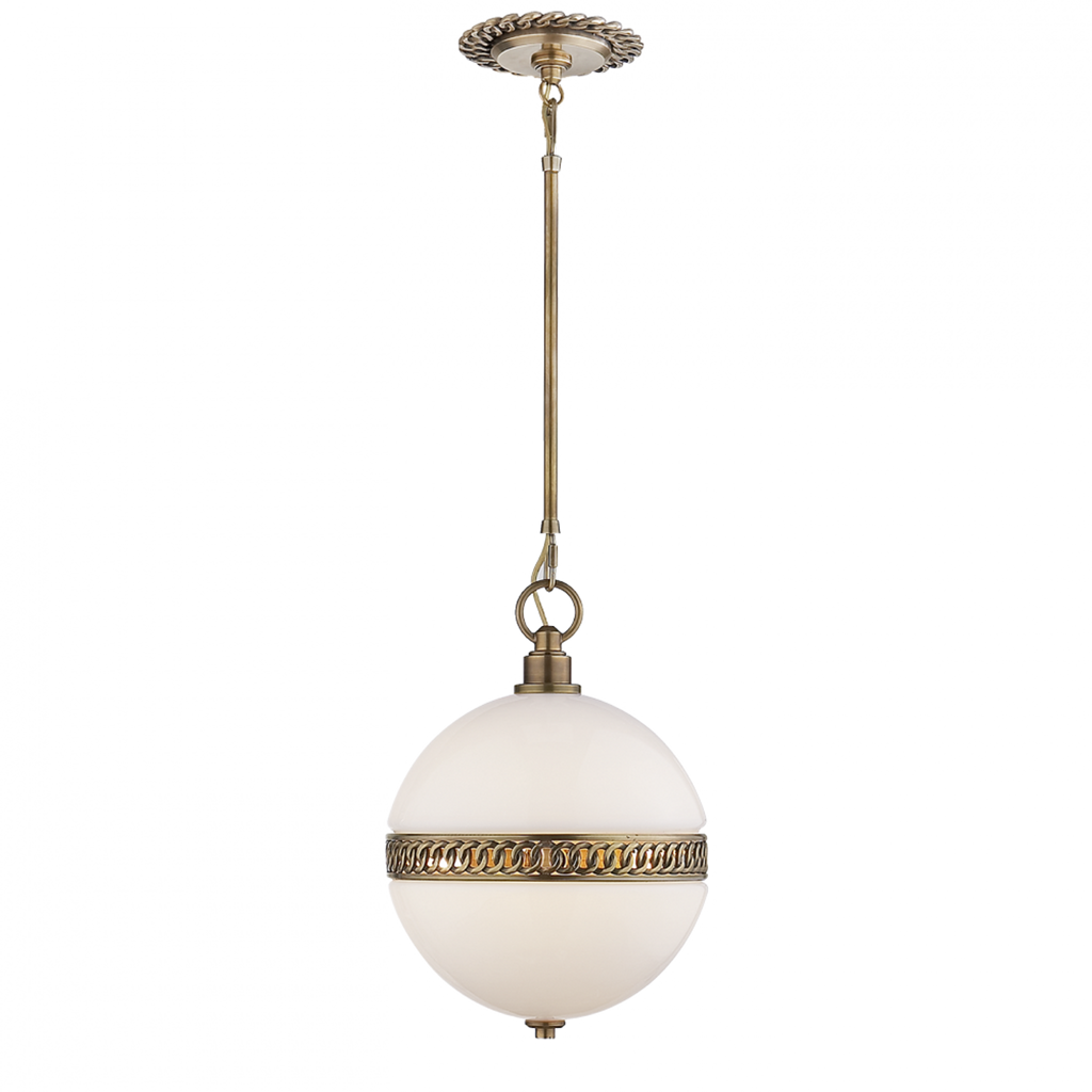 Fulton Medium Pendant - Polished Nickel