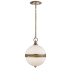 Broomfield Large Hanging Shade - Natural Brass