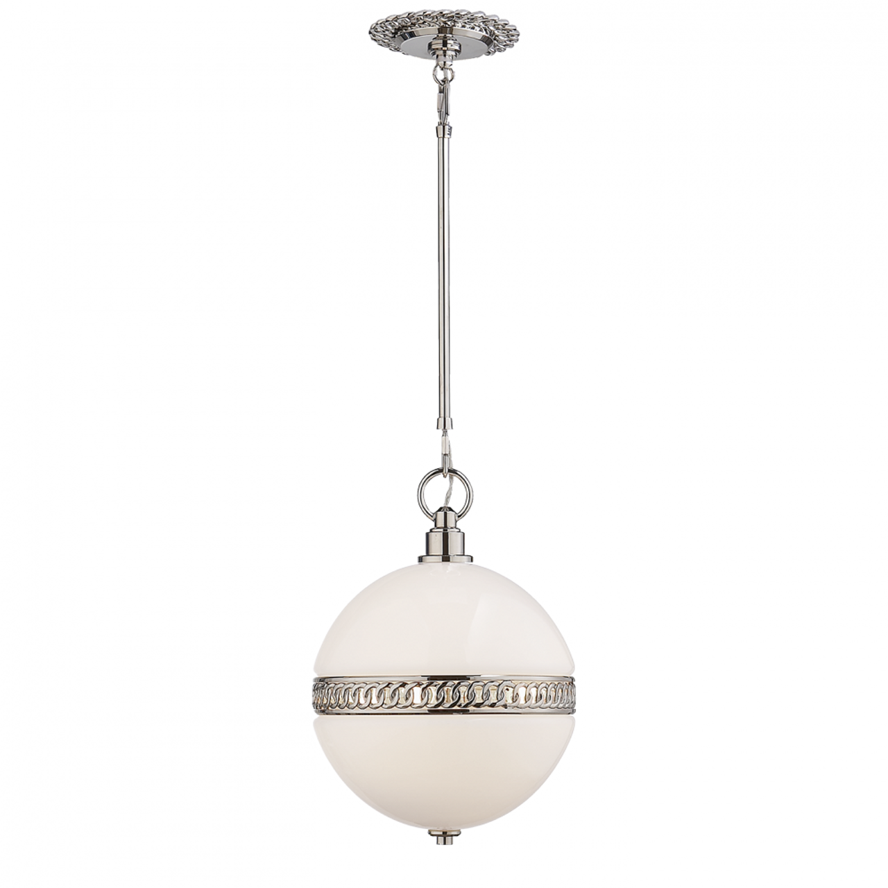 Fulton Medium Pendant - Polished Nickel