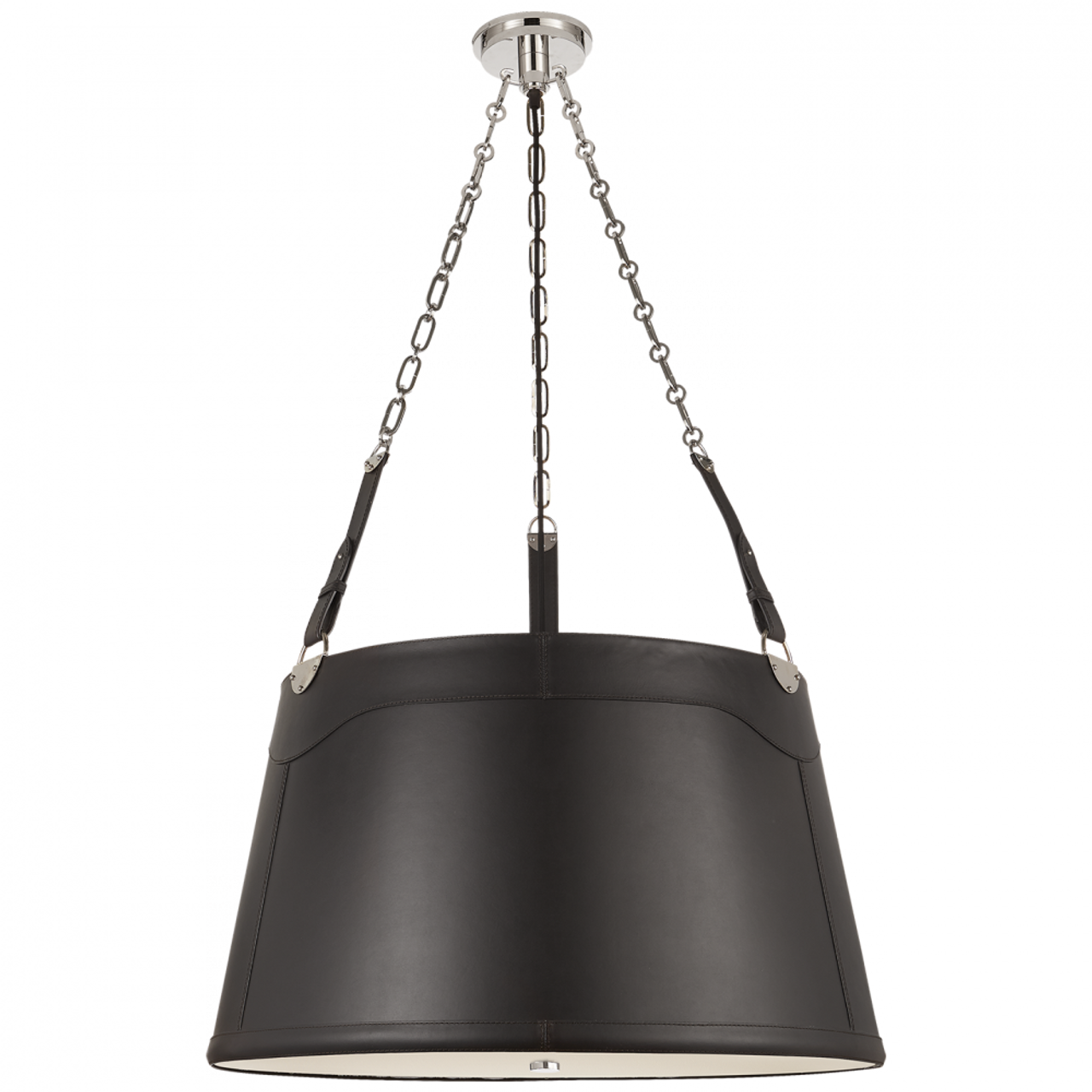 Cambridge Large Smoke Bell Lantern - Butler's Silver