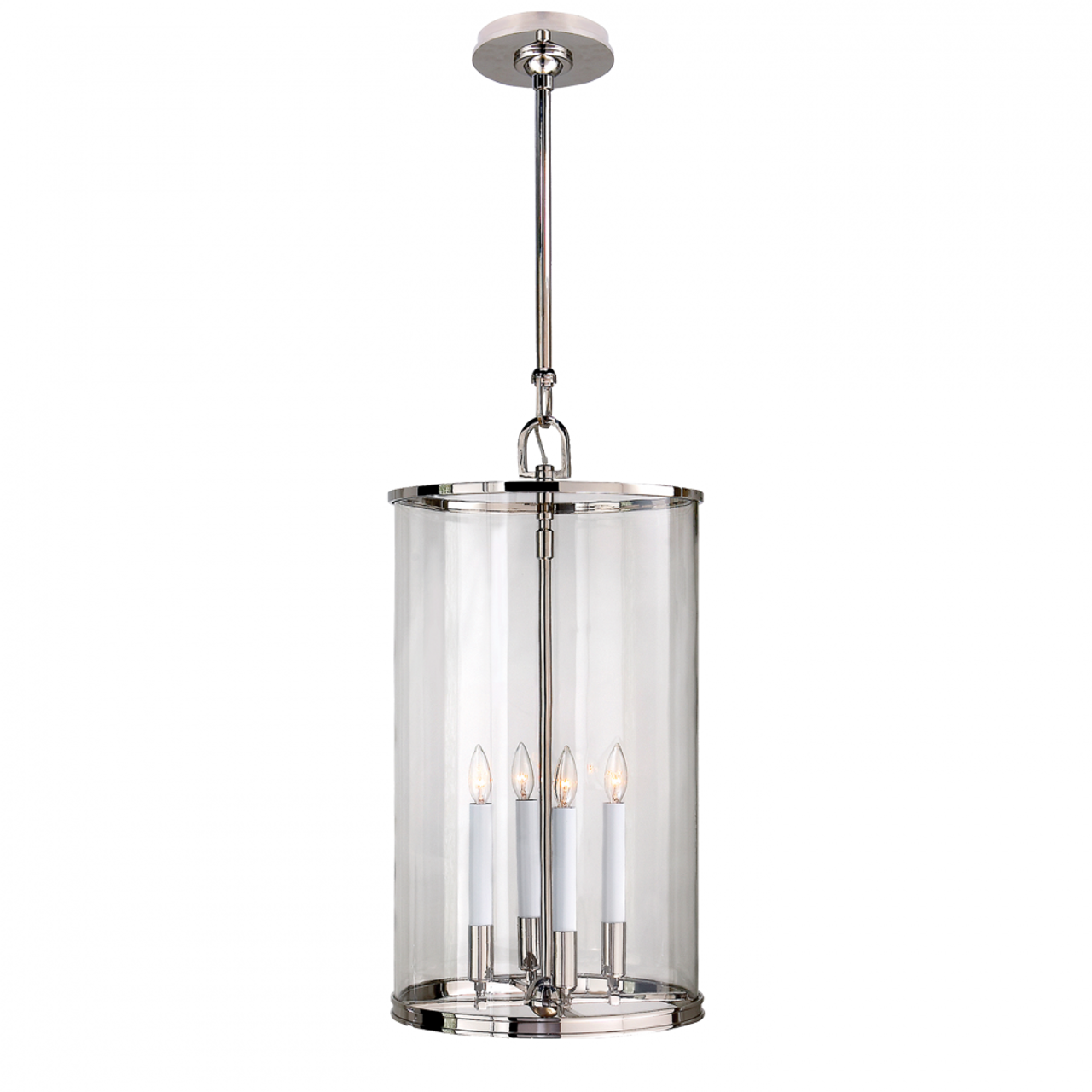 Fulton Large Pendant - Polished Nickel