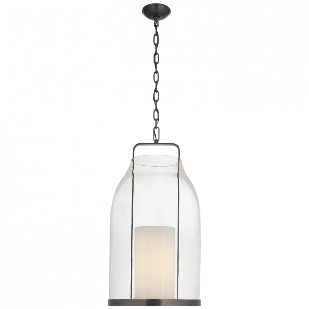 Ollie Large Lantern - Bronze