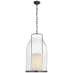 Ollie Large Lantern - Bronze