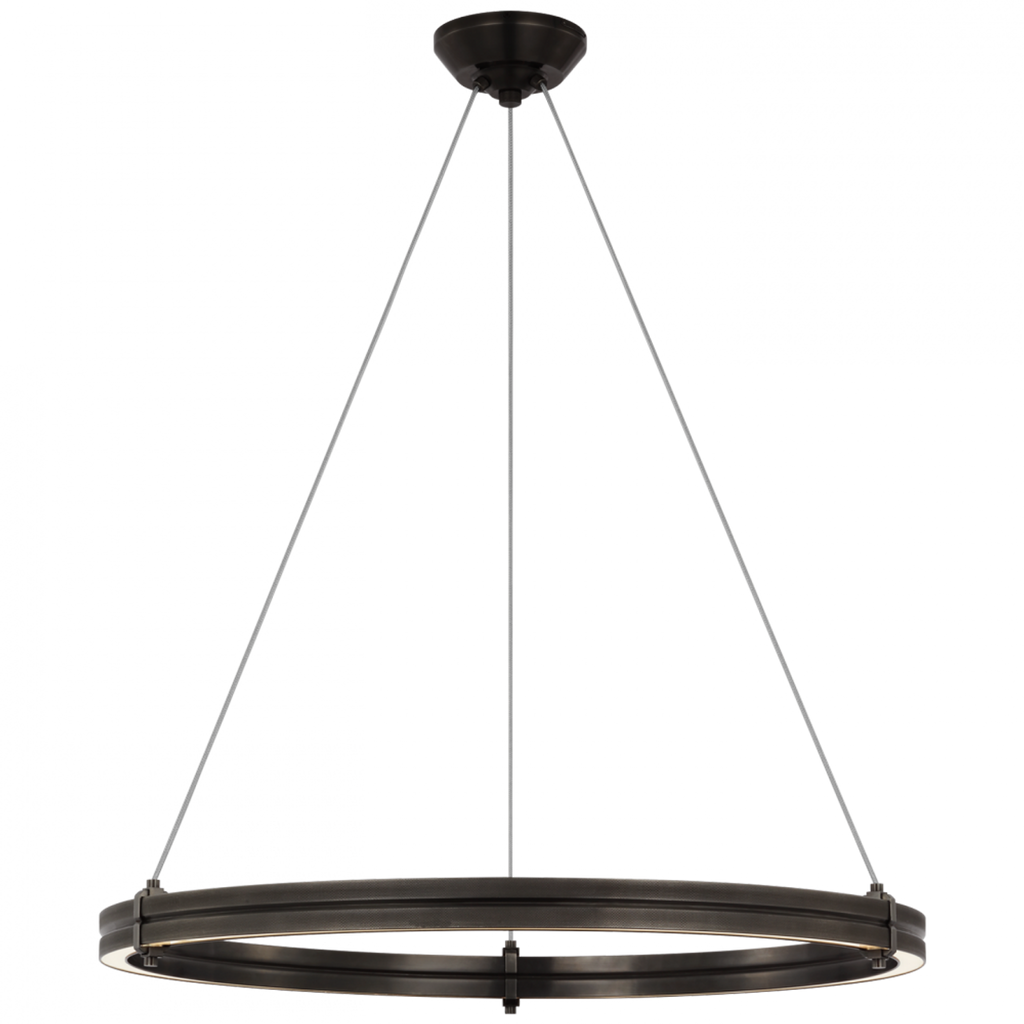 Paxton 32" Ring Chandelier - Bronze