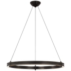 Paxton 24" Ring Chandelier - Bronze