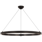 Paxton 40" Ring Chandelier - Bronze