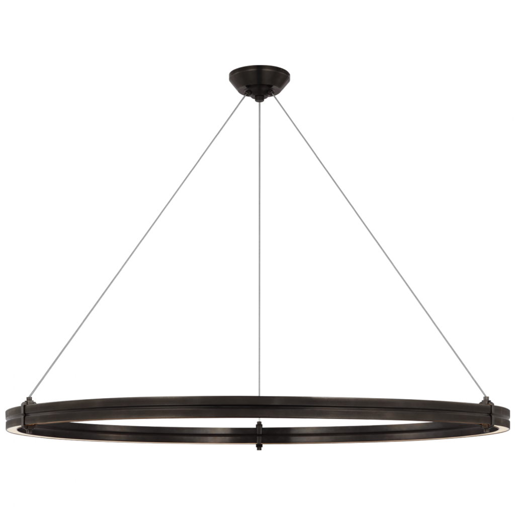 Straton Single Tier Chandelier - Natural Bone