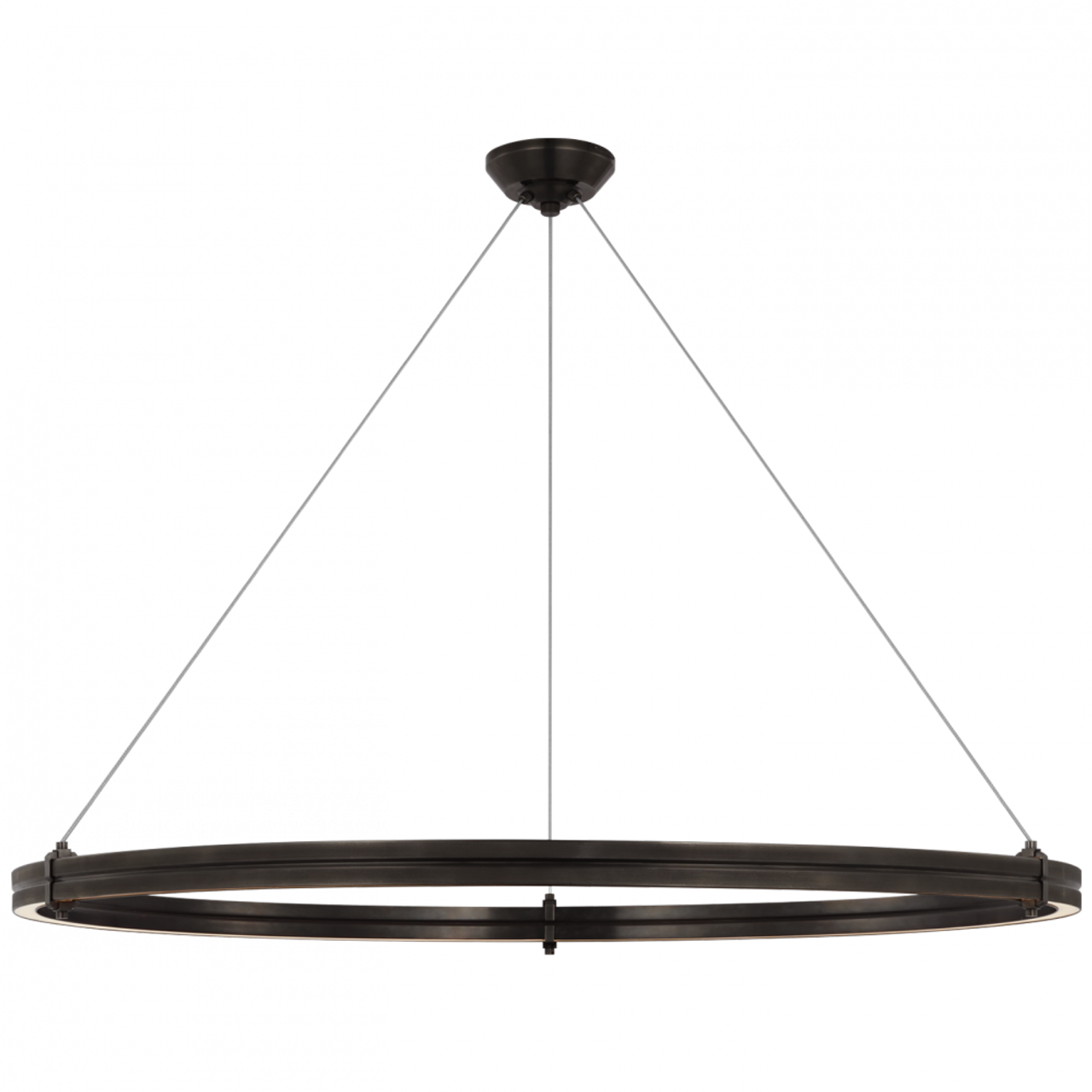 Straton Single Tier Chandelier - Natural Bone