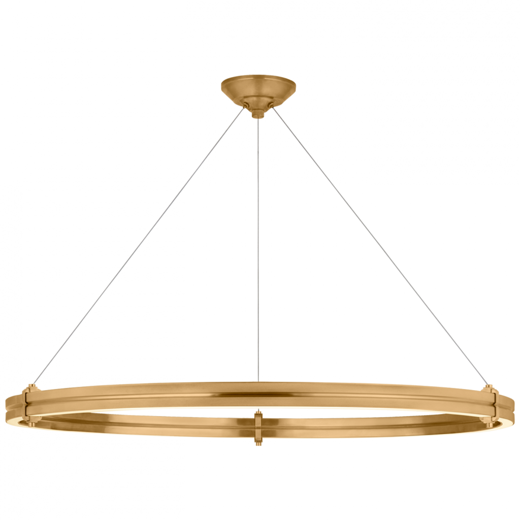 Paxton 24" Ring Chandelier - Polished Nickel