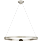 Paxton 32" Ring Chandelier - Polished Nickel