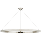 Paxton 48" Ring Chandelier - Polished Nickel