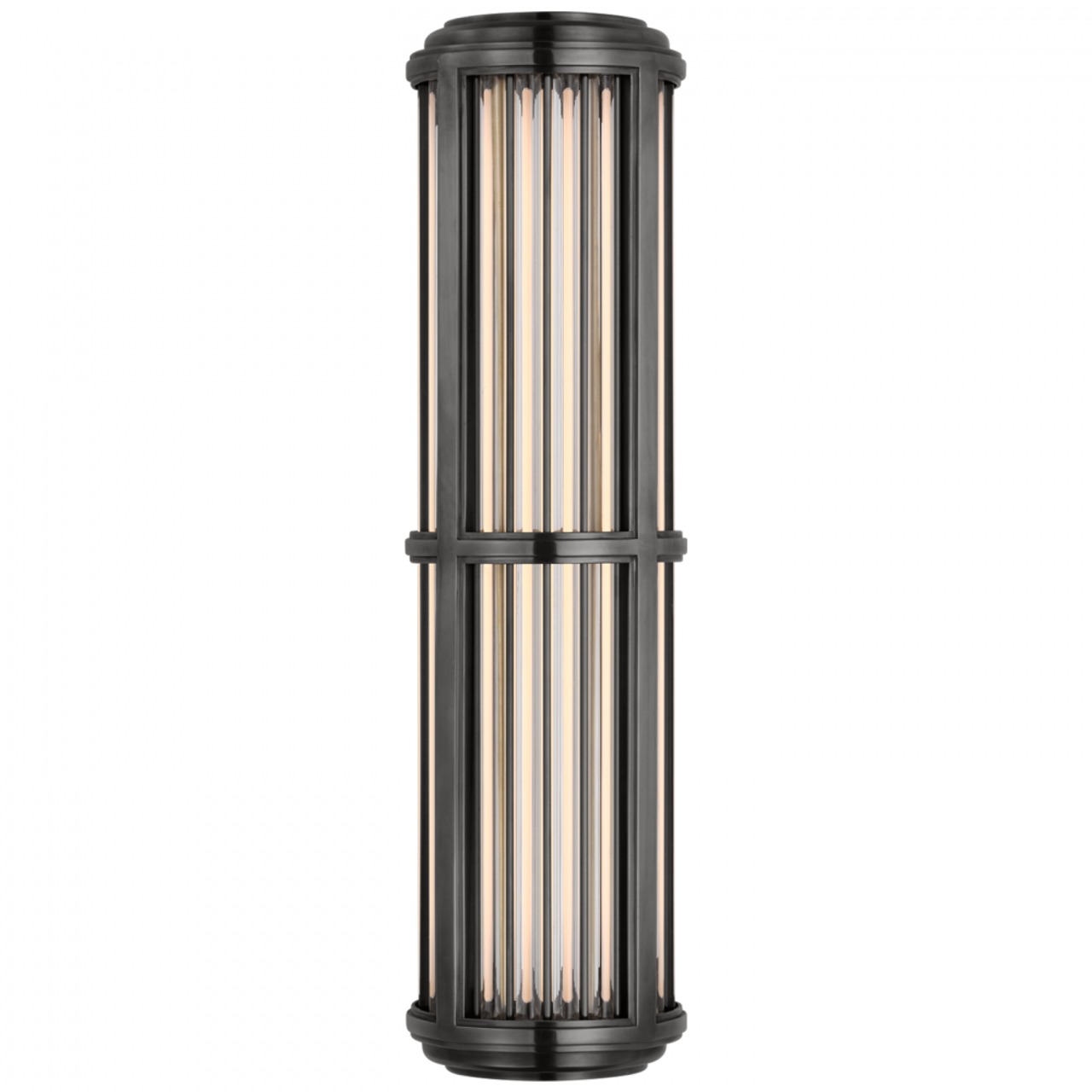 Perren Large Wall Sconce - Bronze and Glass Rods