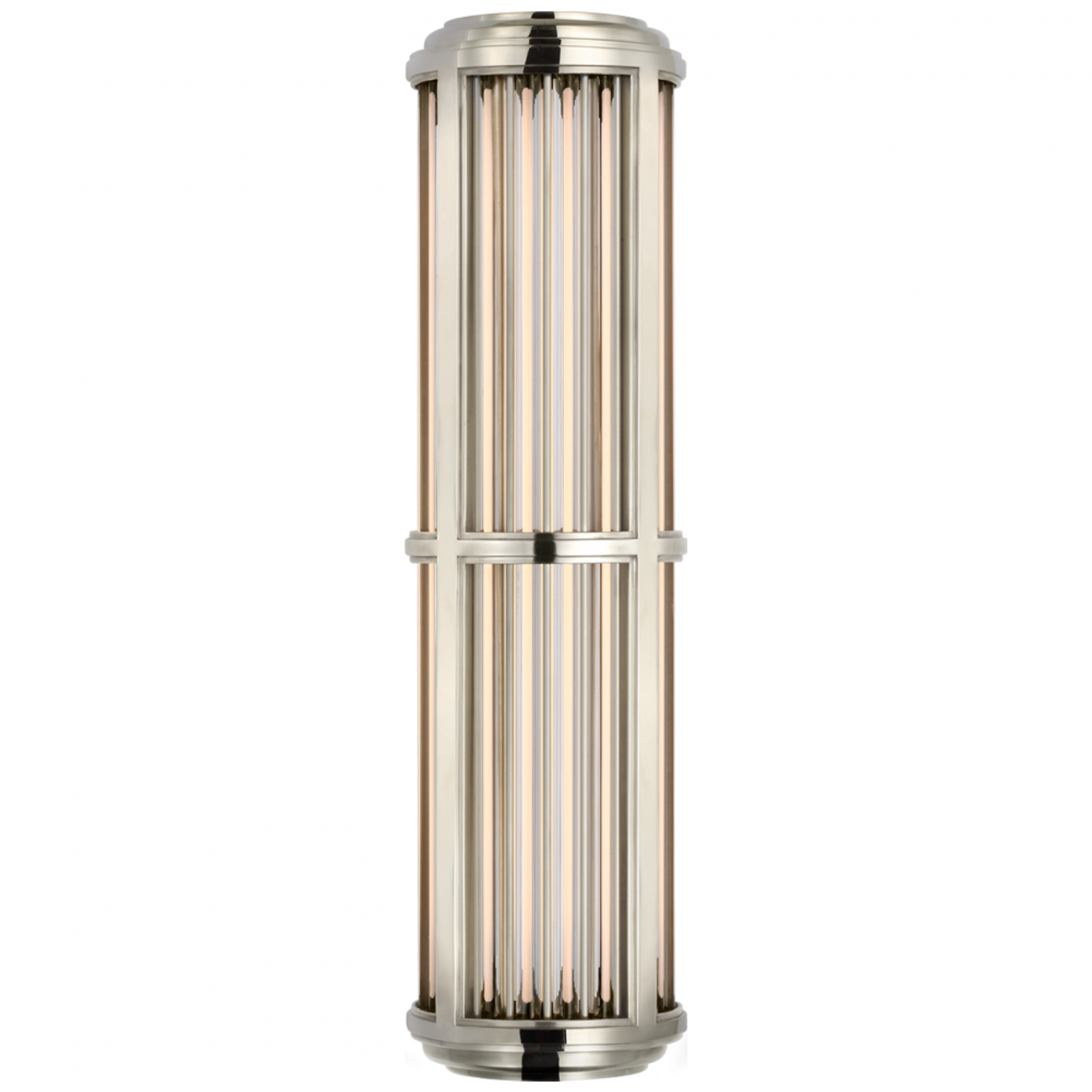 Adelaide Extra Large Double Sconce - Mirror and Natural Brass