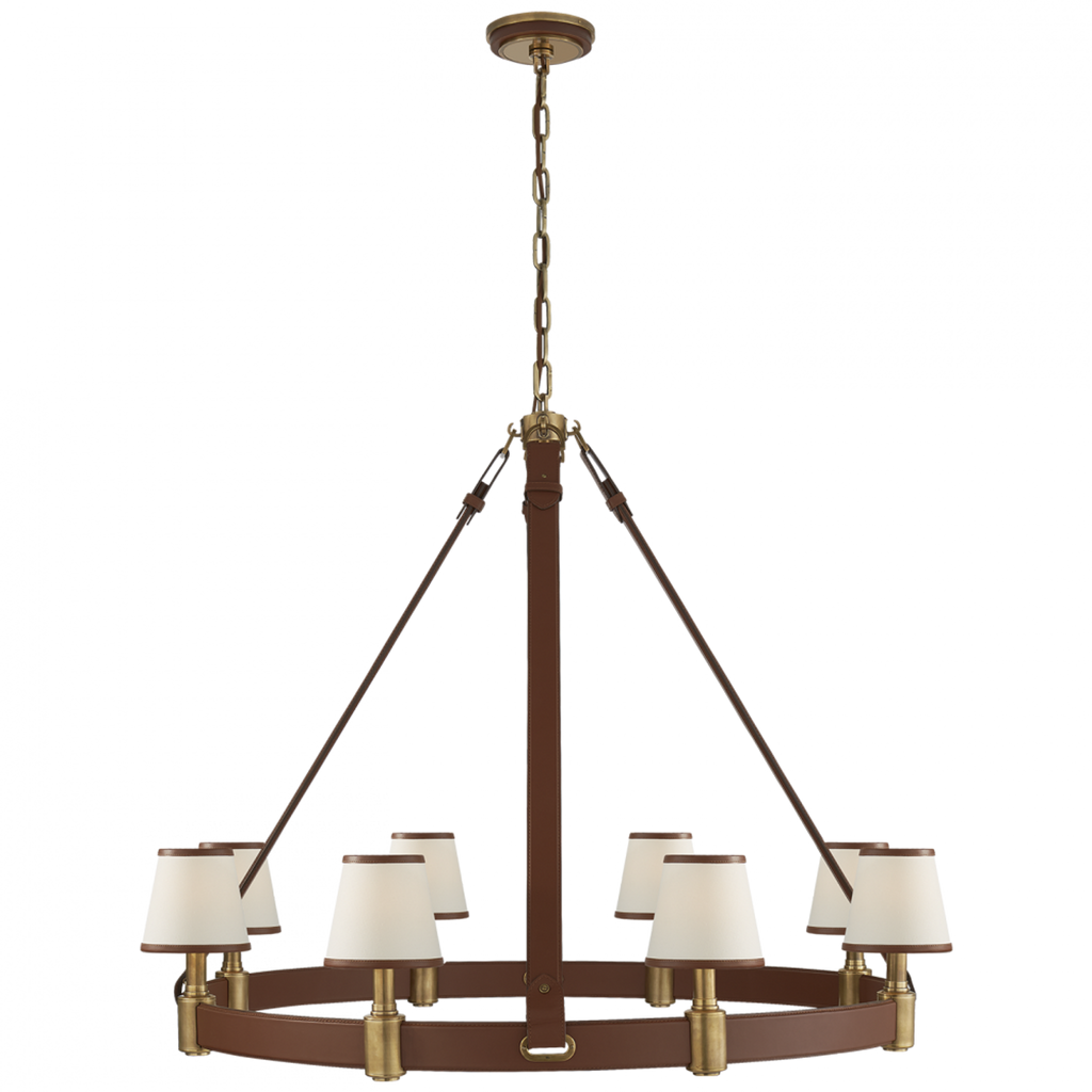 Beatrice Large Lantern - Gilded Iron