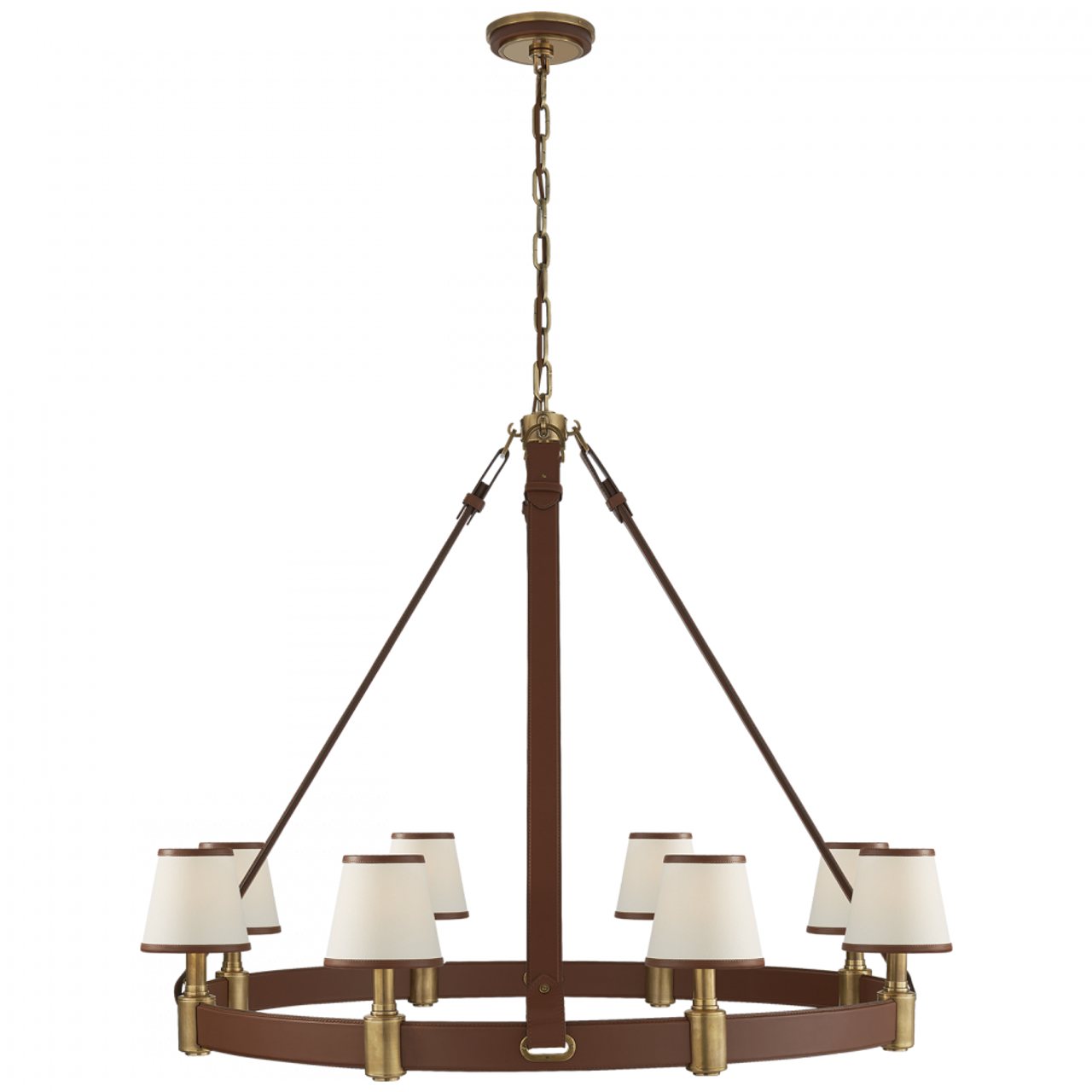 Beatrice Large Lantern - Gilded Iron