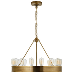 Allen Large Tiered Chandelier - Polished Nickel