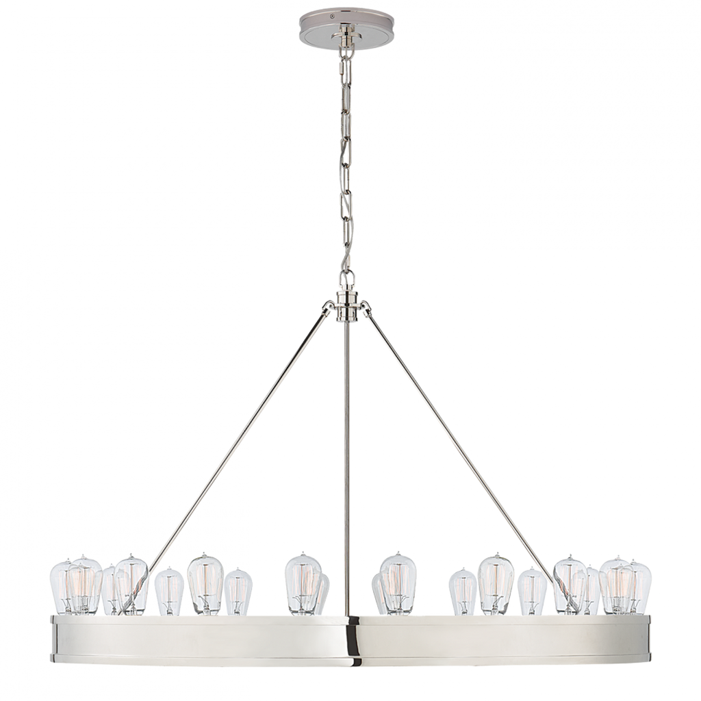 Westbury Double Tier Chandelier - Polished Nickel