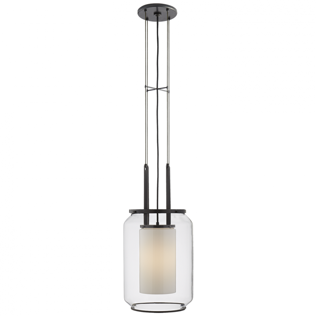 McCarren Large Globe Pendant - Polished Nickel