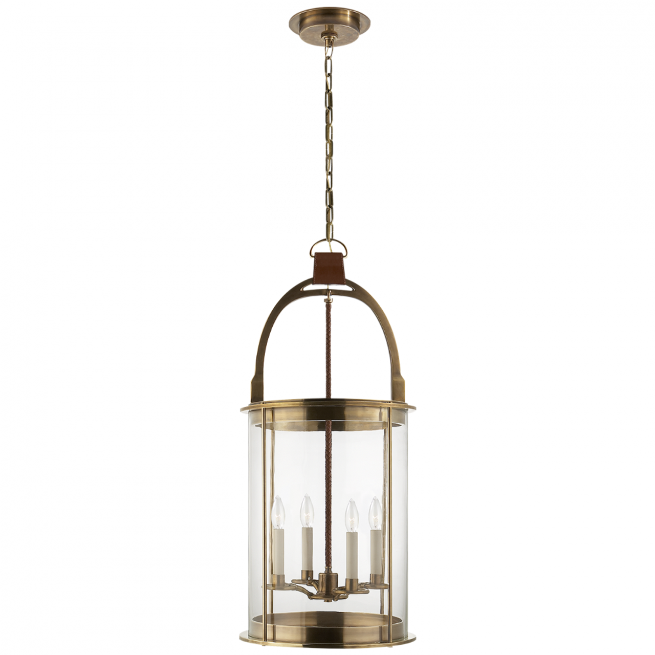 Broomfield Small Hanging Shade - Polished Nickel