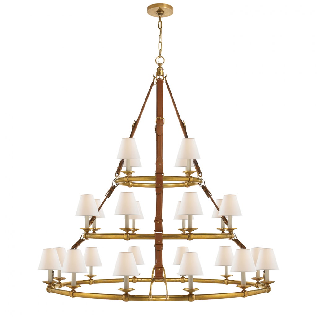 Evalina Chandelier - Butler's Silver