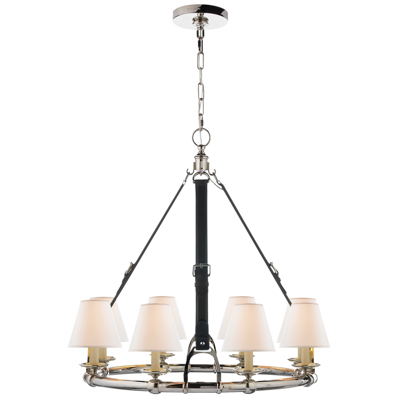 Westbury Chandelier - Polished Nickel