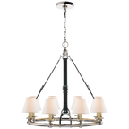 Westbury Double Tier Chandelier - Natural Brass