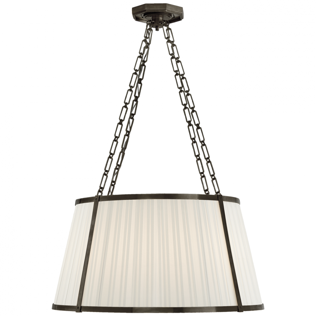 Cambridge Medium Smoke Bell Lantern - Butler's Silver