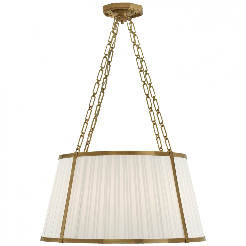 Westbury Chandelier - Natural Brass